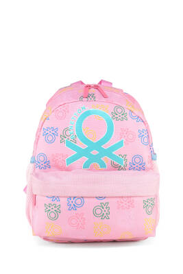 United Colors Of Benetton. Minimal Logo Baskılı Kız Çocuk Anaokul Çantası - 2