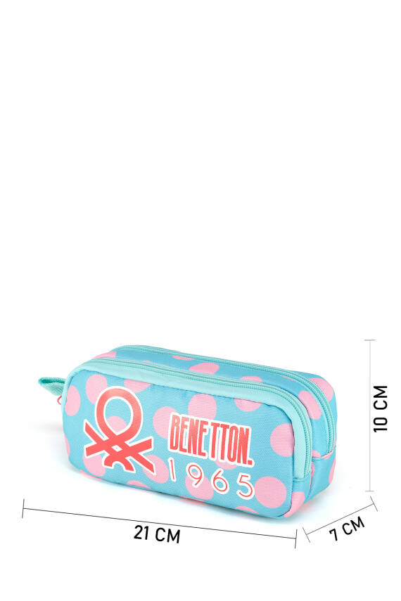 United Colors Of Benetton. Puantiyeli Çift Bölme Kız Çocuk Kalemlik - 7