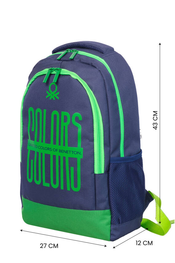 United Colors Of Benetton. Elegant Unisex Çocuk Sırt Çantası Seti - 4