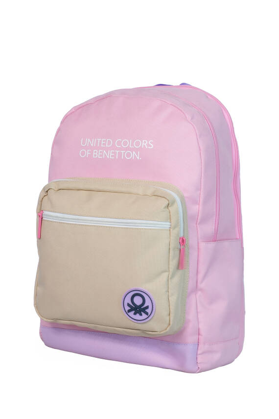 United Colors of Benetton. Tricolor Kız Çocuk İlkokul Çantası - 2
