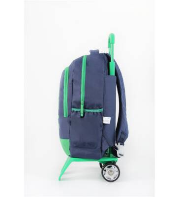 United Colorsf Of Benetton Elegant Çekçekli İlkokul Çantası - United Colors Of Benetton.