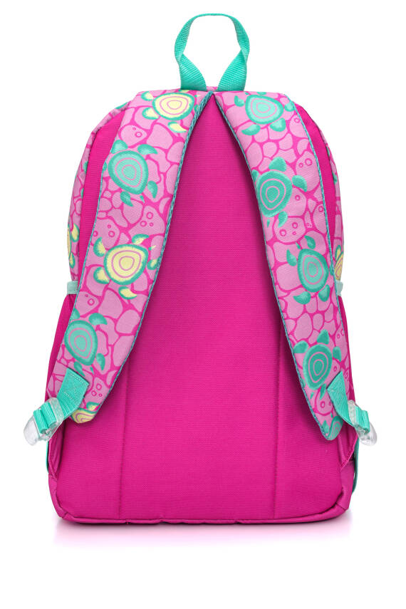 Wia 3'lü Kaplumbağa Temalı Çocuk Okul Çanta Seti - 6