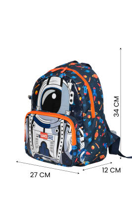 Wia Astronot Erkek Çocuk Anaokul Çantası - 5