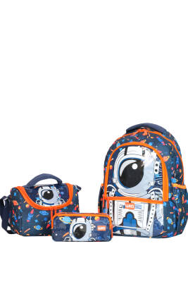 Wia Astronot Erkek Çocuk Çanta Seti - Wia
