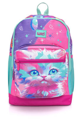 Wia Cat Kız Çocuk 3'lü Okul Çanta Seti - 4