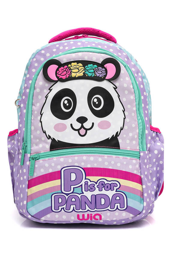Wia Crowned Panda Kız Çocuk İlkokul Çantası - 1