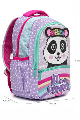 Wia Crowned Panda Kız Çocuk İlkokul Çantası - 9