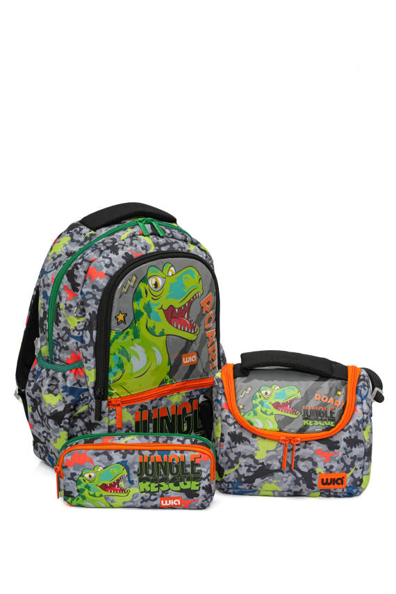 Wia Dino Erkek Çocuk Çanta Seti - 1