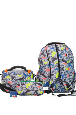 Wia Dino Erkek Çocuk Çanta Seti - Wia