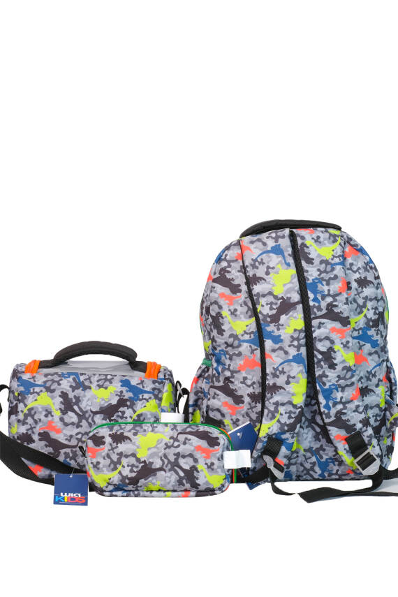 Wia Dino Erkek Çocuk Çanta Seti - 4