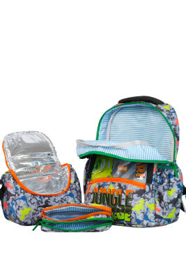 Wia Dino Erkek Çocuk Çanta Seti - Wia