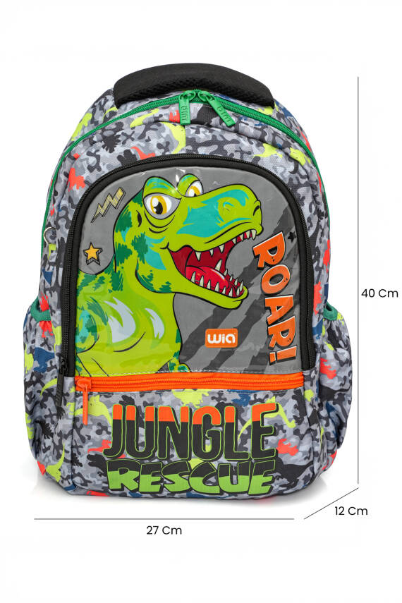 Wia Dino Erkek Çocuk İlkokul Çantası - 2