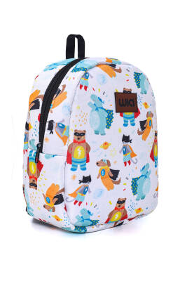 Wia Eğlenceli Baskı Tek Bölmeli Kreş Çanta - 7