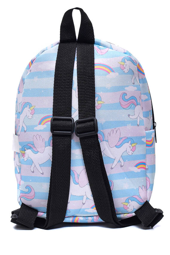 Wia Eğlenceli Baskı Tek Bölmeli Kreş Çanta - 61