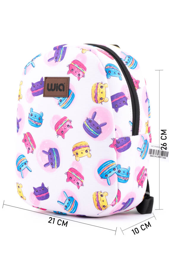 Wia Eğlenceli Baskı Tek Bölmeli Kreş Çanta - 151