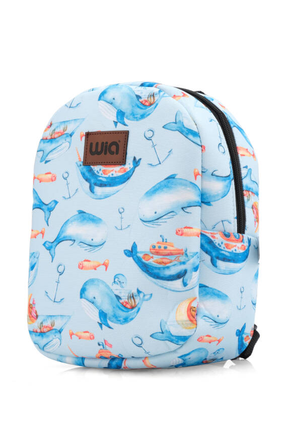 Wia Eğlenceli Baskı Tek Bölmeli Kreş Çanta - 217