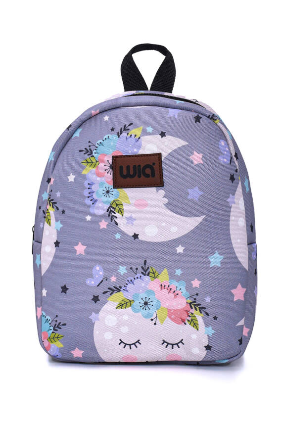 Wia Eğlenceli Baskı Tek Bölmeli Kreş Çanta - 244