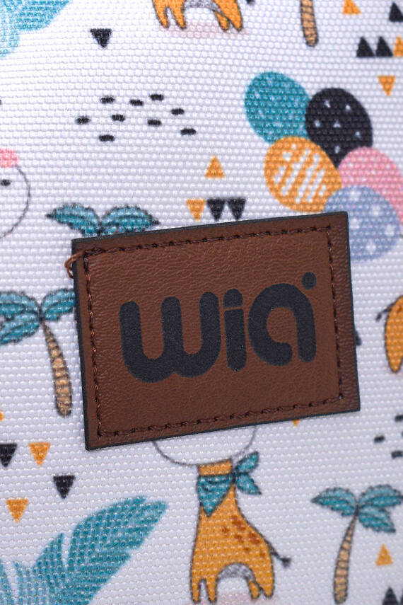 Wia Eğlenceli Baskı Tek Bölmeli Kreş Çanta - 5