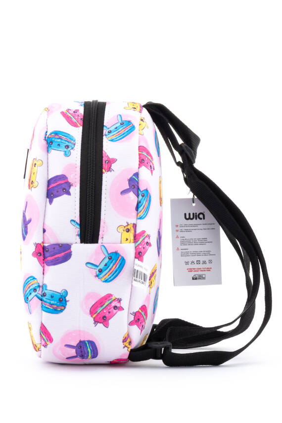 Wia Eğlenceli Baskı Tek Bölmeli Kreş Çanta - 351