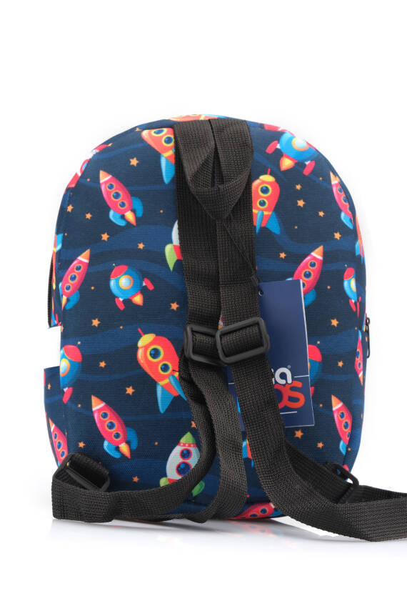 Wia Eğlenceli Baskı Tek Bölmeli Kreş Çanta - 212