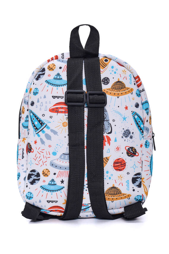 Wia Eğlenceli Baskı Tek Bölmeli Kreş Çanta - 24