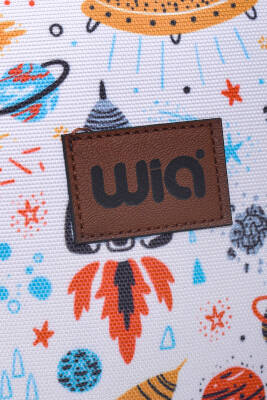 Wia Eğlenceli Baskı Tek Bölmeli Kreş Çanta - 25