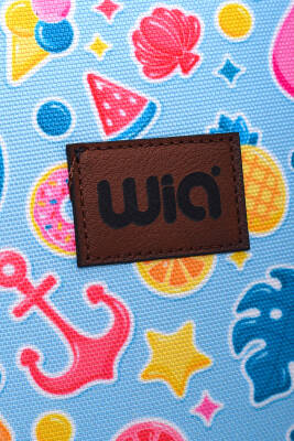 Wia Eğlenceli Baskı Tek Bölmeli Kreş Çanta - 37