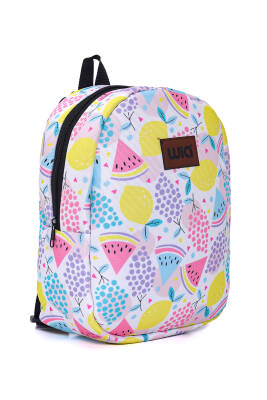 Wia Eğlenceli Baskı Tek Bölmeli Kreş Çanta - 55