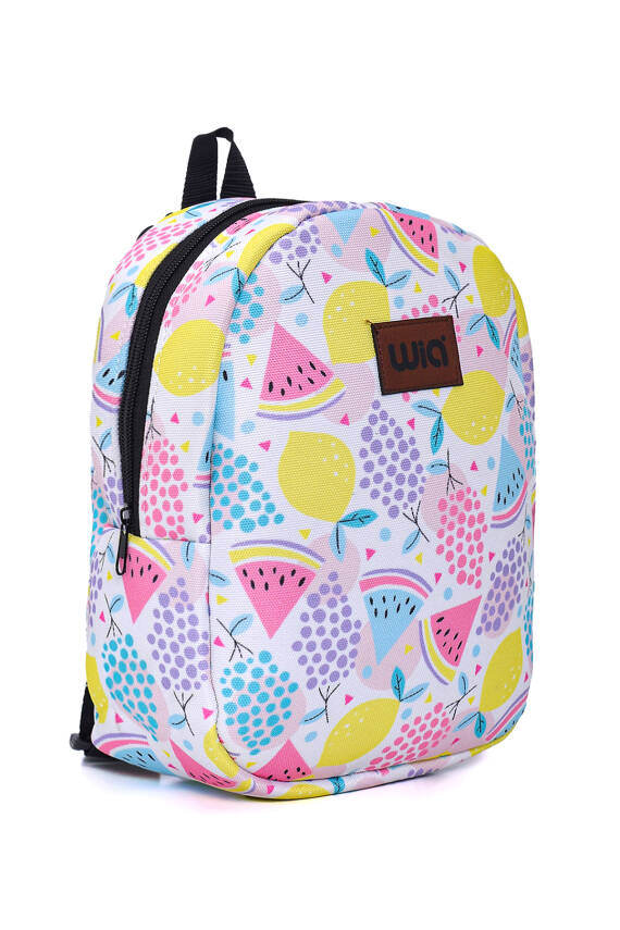 Wia Eğlenceli Baskı Tek Bölmeli Kreş Çanta - 55