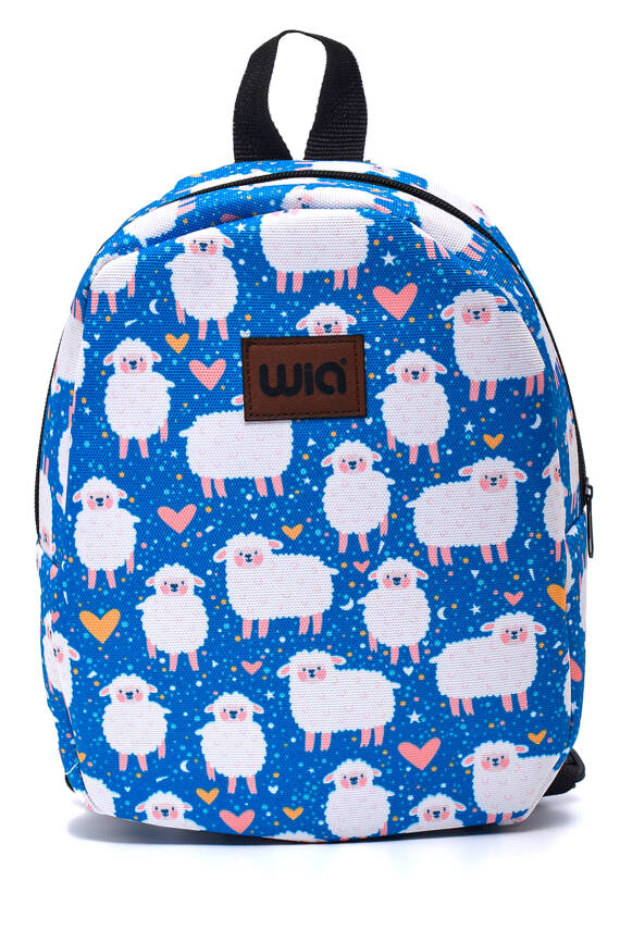 Wia Eğlenceli Baskı Tek Bölmeli Kreş Çanta - 192