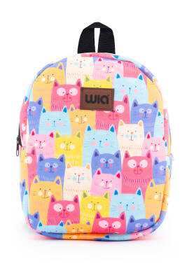 Wia Eğlenceli Baskı Tek Bölmeli Kreş Çanta - 179