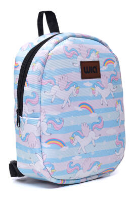 Wia Eğlenceli Baskı Tek Bölmeli Kreş Çanta - 59