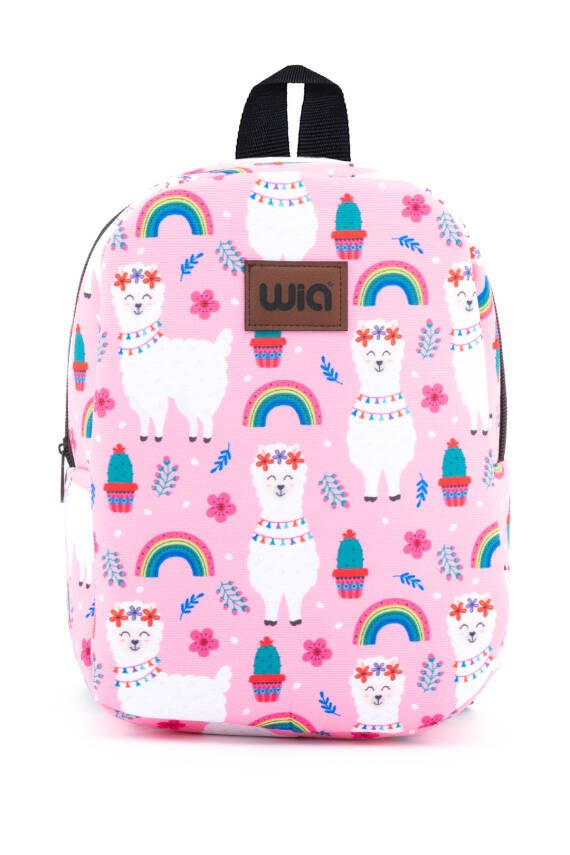 Wia Eğlenceli Baskı Tek Bölmeli Kreş Çanta - 242
