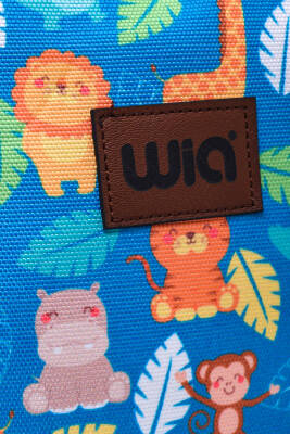 Wia Eğlenceli Baskı Tek Bölmeli Kreş Çanta - 76