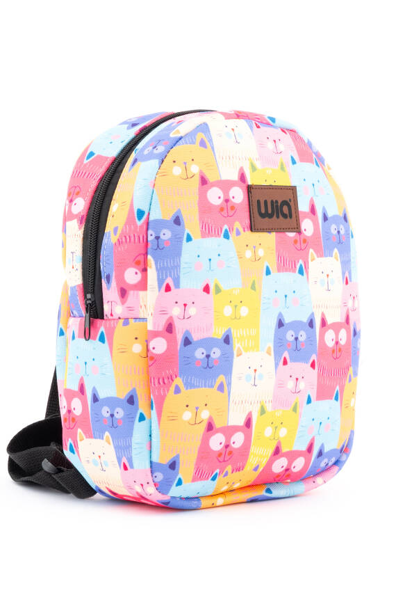 Wia Eğlenceli Baskı Tek Bölmeli Kreş Çanta - 89
