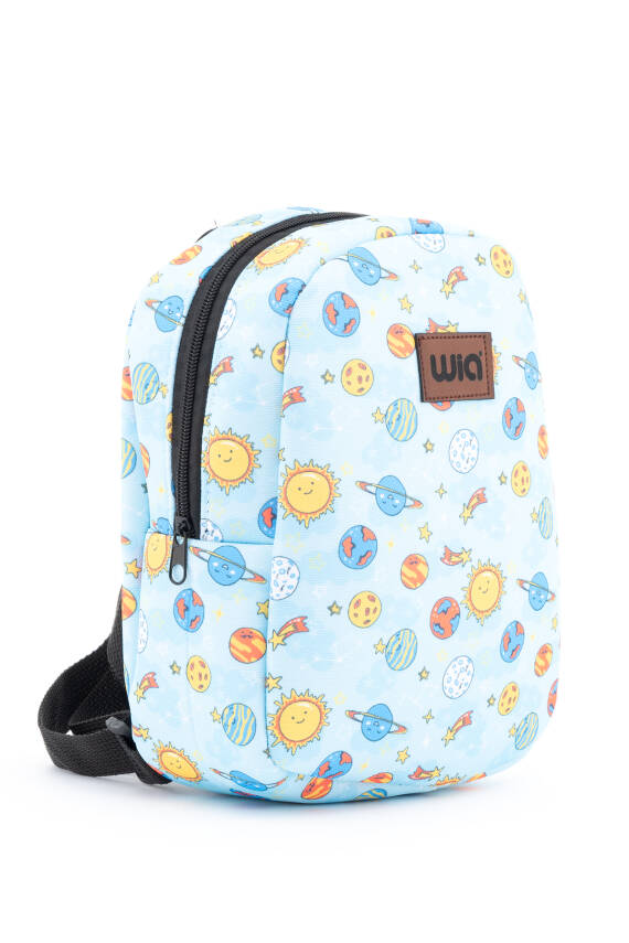Wia Eğlenceli Baskı Tek Bölmeli Kreş Çanta - 95