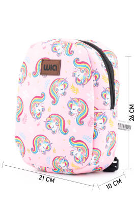 Wia Eğlenceli Baskı Tek Bölmeli Kreş Çanta - 111
