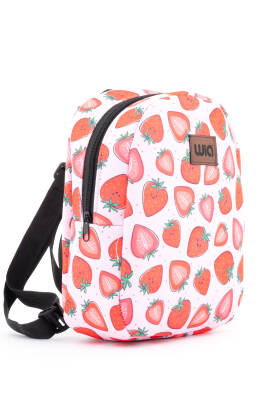 Wia Eğlenceli Baskı Tek Bölmeli Kreş Çanta - 113