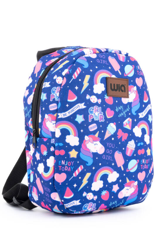 Wia Eğlenceli Baskı Tek Bölmeli Kreş Çanta - 302