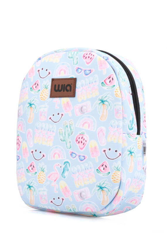 Wia Eğlenceli Baskı Tek Bölmeli Kreş Çanta - 133