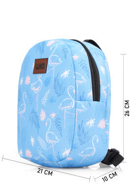 Wia Eğlenceli Baskı Tek Bölmeli Kreş Çanta - 303