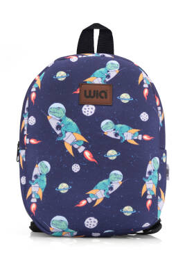 Wia Eğlenceli Baskı Tek Bölmeli Kreş Çanta - 128