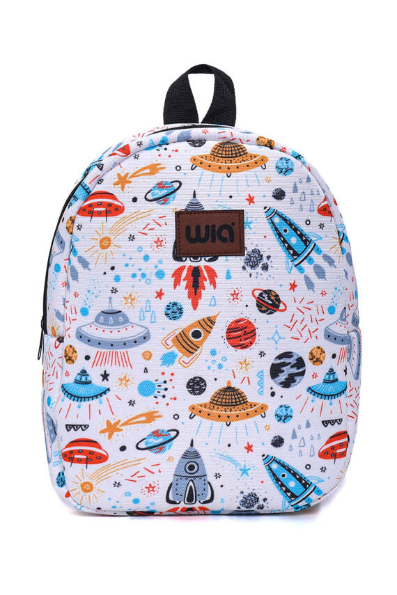 Wia Eğlenceli Baskı Tek Bölmeli Kreş Çanta - 160
