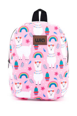 Wia Eğlenceli Baskı Tek Bölmeli Kreş Çanta - 171