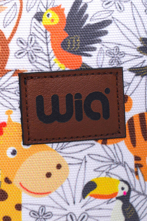 Wia Eğlenceli Baskı Tek Bölmeli Kreş Çanta - 13