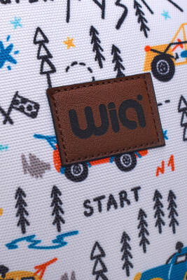 Wia Eğlenceli Baskı Tek Bölmeli Kreş Çanta - 21