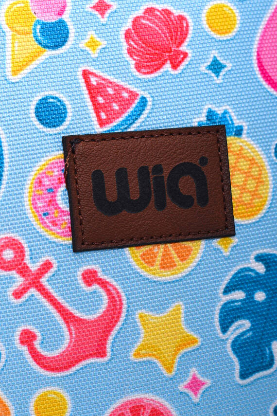 Wia Eğlenceli Baskı Tek Bölmeli Kreş Çanta - 37