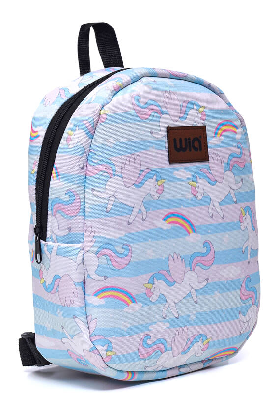 Wia Eğlenceli Baskı Tek Bölmeli Kreş Çanta - 59