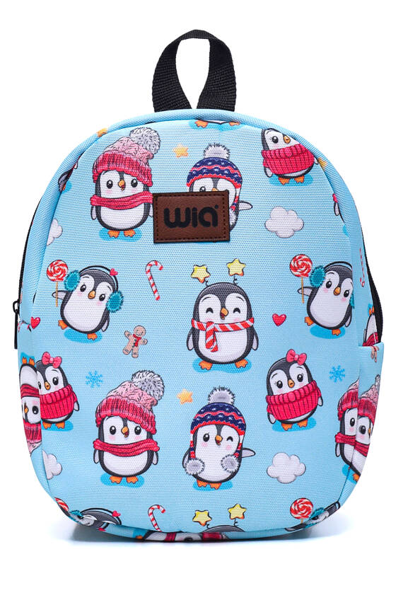 Wia Eğlenceli Baskı Tek Bölmeli Kreş Çanta - 78