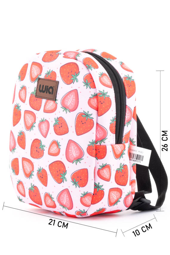 Wia Eğlenceli Baskı Tek Bölmeli Kreş Çanta - 117